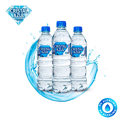Agua S/Gás Cristal Azul 510ml